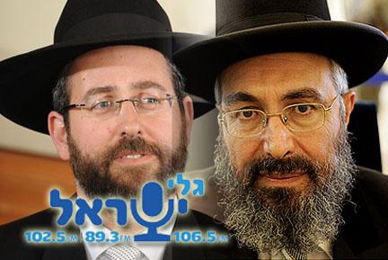 מוצ"ש בגלי ישראל: הרב לאו והרב ערוסי מדברים על הכל