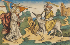 מה למד בלעם מאתונו, ומיהו המלאך הנצב בדרכו