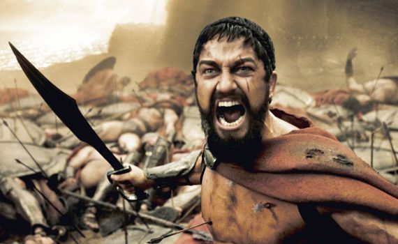 האם סיפור גדעון מבוסס על עלילת הסרט 300?