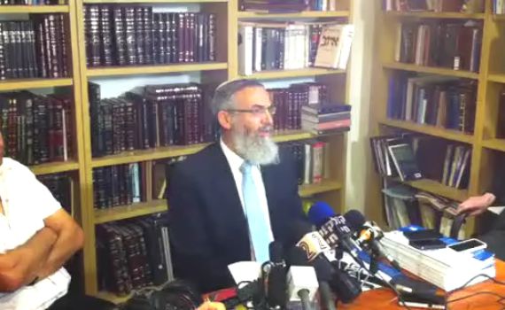 הרב סתיו: למדינת ישראל צריך להיות רב ראשי אחד