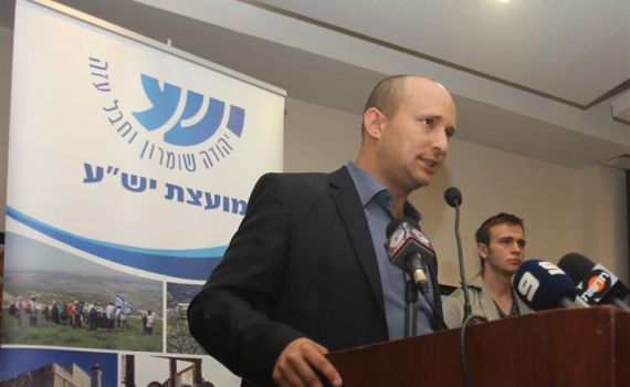 בנט: רעיון המדינה הפלסטינית חסר תכלית