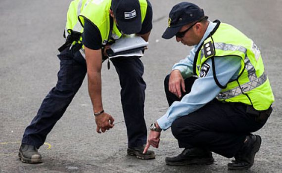 רוכב אופנוע נהרג בתאונה בכביש 40