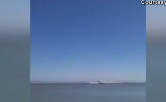 לראות ולא להאמין: רגע התרסקות המטוס בארה"ב