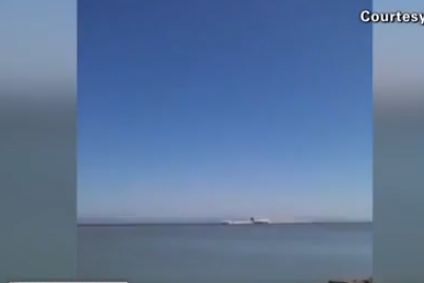 לראות ולא להאמין: רגע התרסקות המטוס בארה"ב