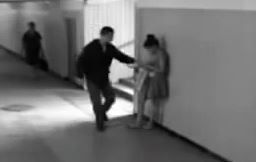 כיסחה אותו: צפו בגנב שהתעסק עם האישה הלא נכונה