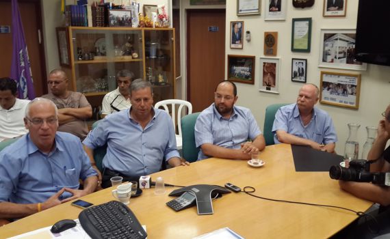 הבית היהודי וראש עיריית נצרת עלית משתפים פעולה