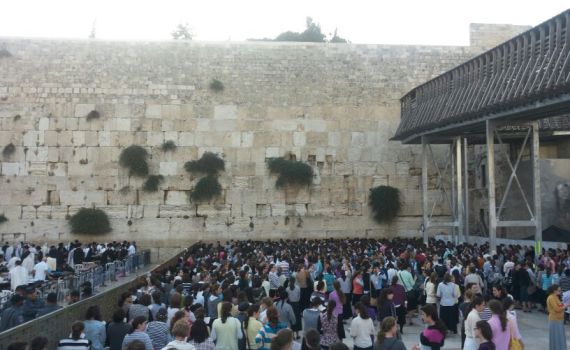 מחאת הנשים: נשות הכותל נשארו מחוץ לרחבת הכותל
