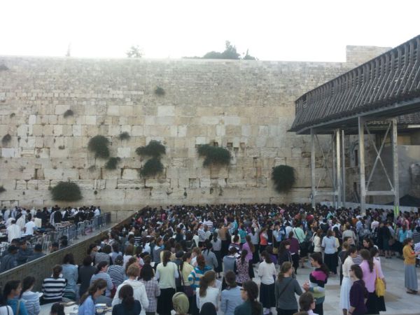 מחאת הנשים: נשות הכותל נשארו מחוץ לרחבת הכותל