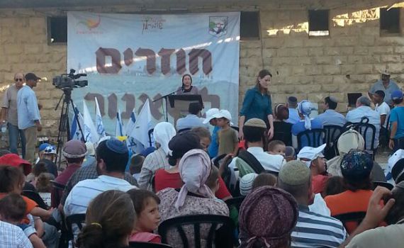 שמונה שנים לאחר הגירוש: מאות עלו למצודה בשא-נור