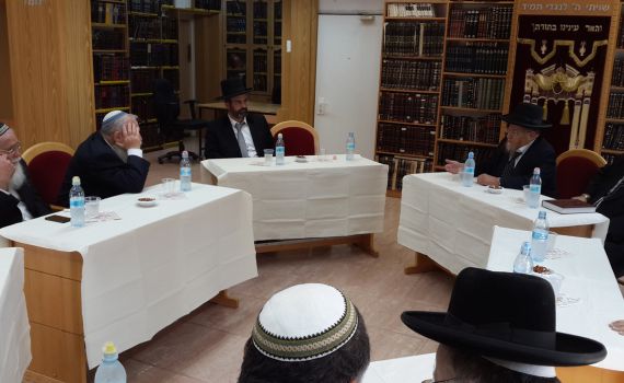 מתפייסים: רבני הציונות הדתית נפגשו עם רבני ש"ס