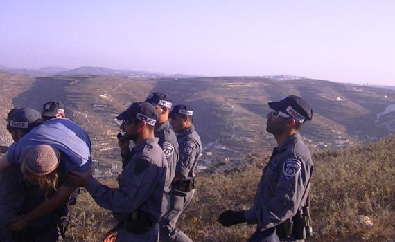 תושב יצהר סרב לציית לצו ההרחקה ונעצר