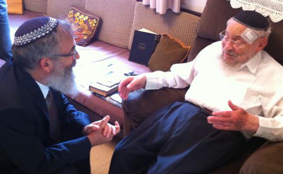 זקן רבני הציונות דתית תומך ברב דוד סתיו לרבנות הראשית