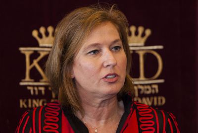 לבני: "במאבק בין הרב לבית המשפט, תמיד אעמוד לצד בית המשפט והחוק"