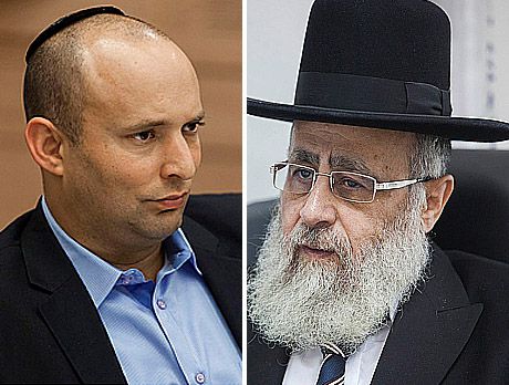 מפגש פיוס? בנט נועד עם הרב יצחק יוסף