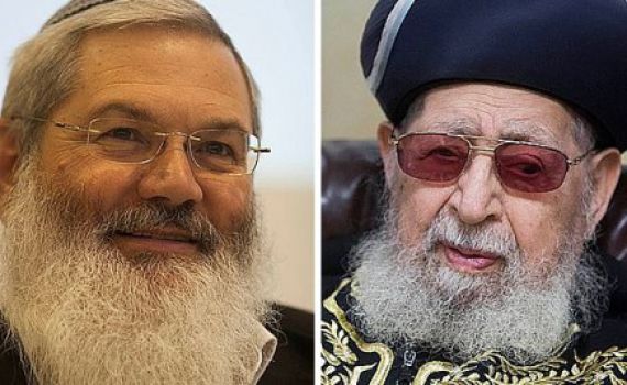 הרב בן דהן ערך תפילה לרפואת הרב עובדיה: "הוא נתן לי צ'פחות וחייך אליי"