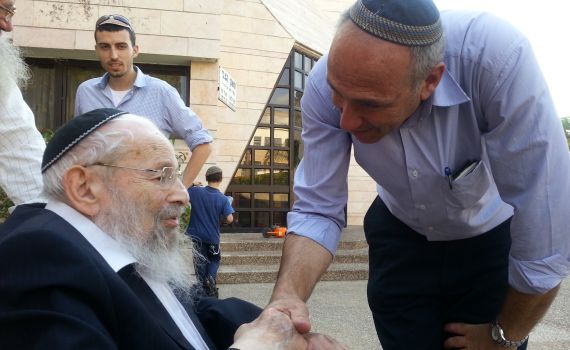 מוטי יוגב סופד: כל שיחה ומפגש עם הרב צוקרמן זצ"ל היו לימוד ותורה לחיים