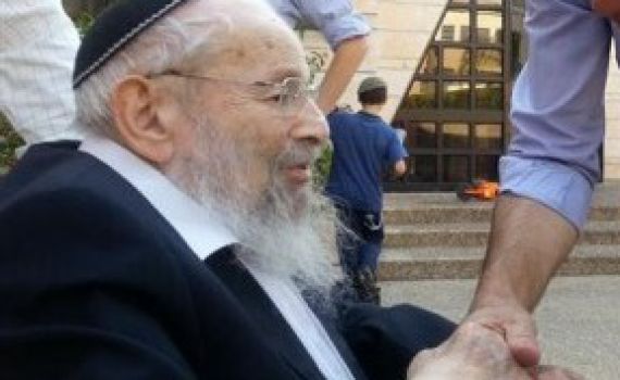 ברוך דיין האמת: נפטר זקן רבני הציונות הדתית הרב אברהם צוקרמן זצ"ל