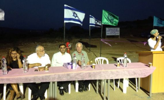 השר אריאל הניח אבן פינה לקרית החינוך בזכרון יעקב