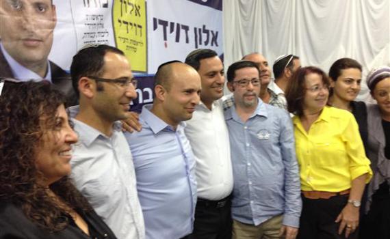 אלון דוידי מהבית היהודי ניצח בשדרות