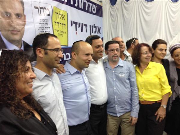 אלון דוידי מהבית היהודי ניצח בשדרות