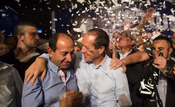 שמחה גדולה הלילה: החגיגות במטה ברקת