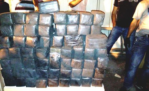 סוכל ניסיון הברחה של 320 ק"ג חשיש מסיני