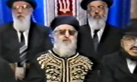 מסמך היסטורי: הרב עובדיה מפר נדרים ערב הבחירות