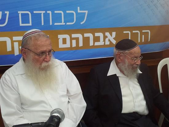 הרב דרוקמן סופד: "הרב צוקרמן זצ"ל חותם דור של ענקים"