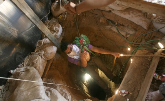 הותר לפרסום: נחשפה מנהרת טרור סמוך לקיבוץ עין השלושה