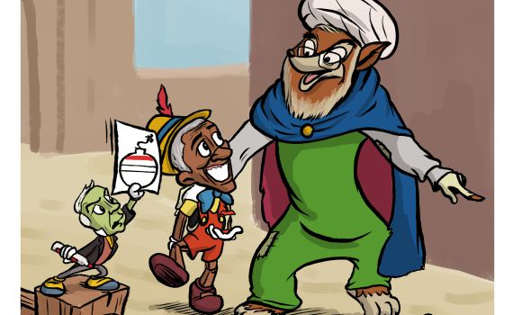 קריקטורה: רוחאני מצליח לעבוד על המערב