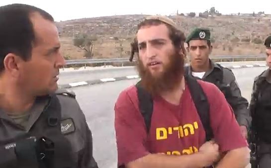 החשוד פלסטיני, המתנחל עצור