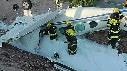 אסון בשחקים: מטוס התרסק, 50 איש נהרגו