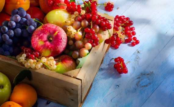 במקום מים: פירות וירקות טעימים ובריאים