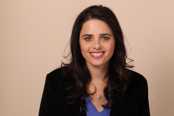 צפו: איילת שקד תומכת בריבונות פלסטינית על התנחלויות