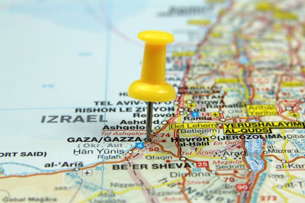 משרד ממשלתי מציג: מפת ישראל בגבולות 67