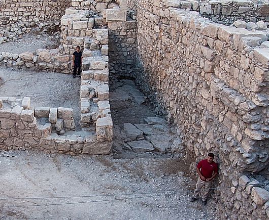 נחשפו שרידי מבנה מהתקופה החשמונאית