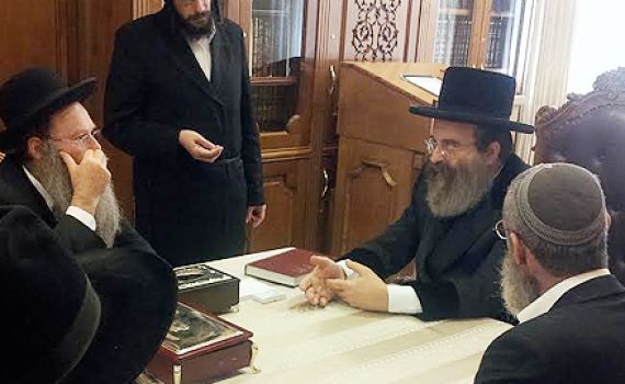 האדמו"ר מסדיגורא לרבני השומרון: "האחדות חשובה ביותר"