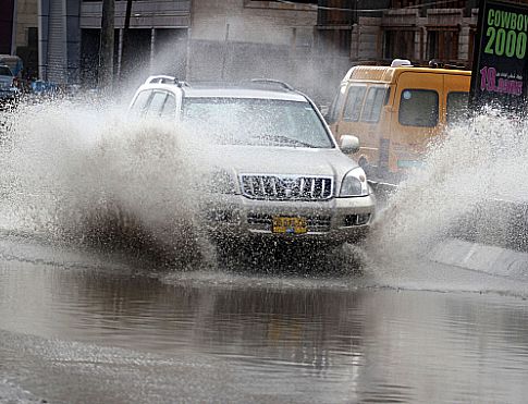 יום חורפי: גשם ברחבי הארץ, רוחות וסופות רעמים