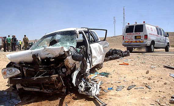 טרגדיה בכביש 1: בת 70 נהרגה בתאונה