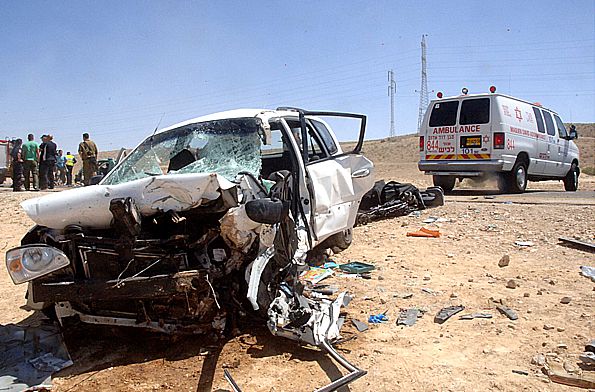 טרגדיה בכביש 1: בת 70 נהרגה בתאונה