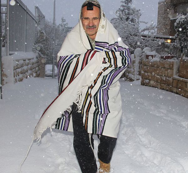 שלג מכסה את ירושלים, הלימודים בעיר בוטלו