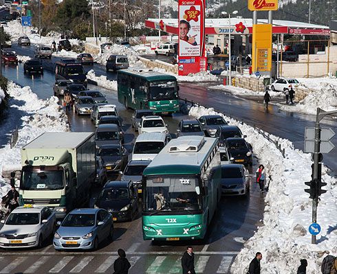 4 ימים אחרי השלג: עשרות מוסדות סגורים בירושלים