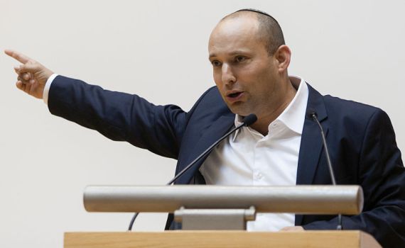 צפו: נפתלי בנט נאם בכנסת וחולל מהומה