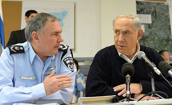 המפכ"ל הודף את הביקורת: נערכנו כראוי לסופה