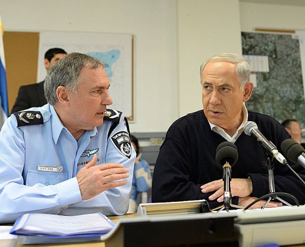 המפכ"ל הודף את הביקורת: נערכנו כראוי לסופה