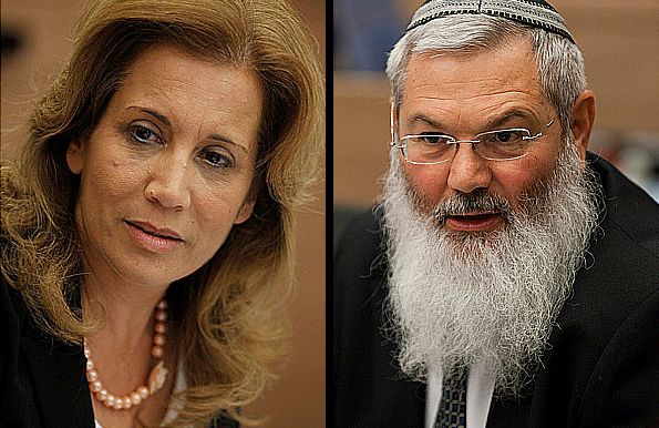 חזית נוספת: הרב אלי בן דהן נגד עליזה לביא