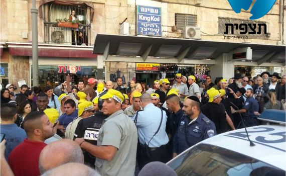 ערבי תקף מאבטח ברכבת הקלה ונעצר