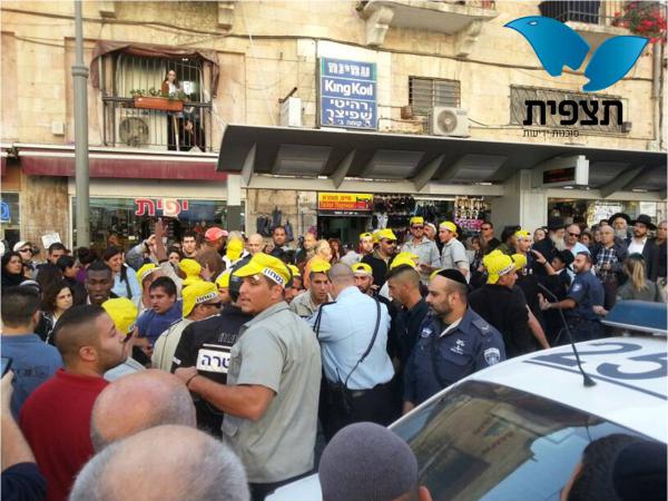 ערבי תקף מאבטח ברכבת הקלה ונעצר