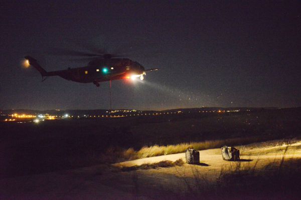 מסוקים הנחיתו גנרטורים באיתמר