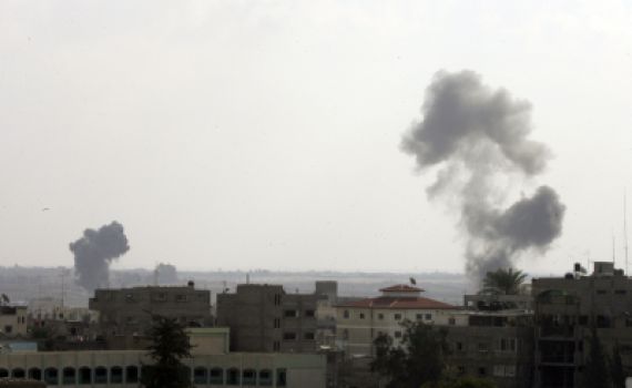 בעקבות הפיגוע: צה"ל  תוקף מטרות ברצועת עזה